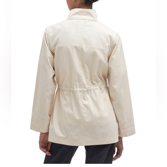 Barbour- Maeva-Utility Jacket, Cream-Size 10 - Picture 13 of 16